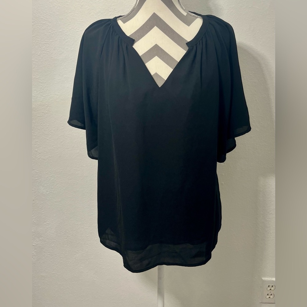Elegant Black Women's Top